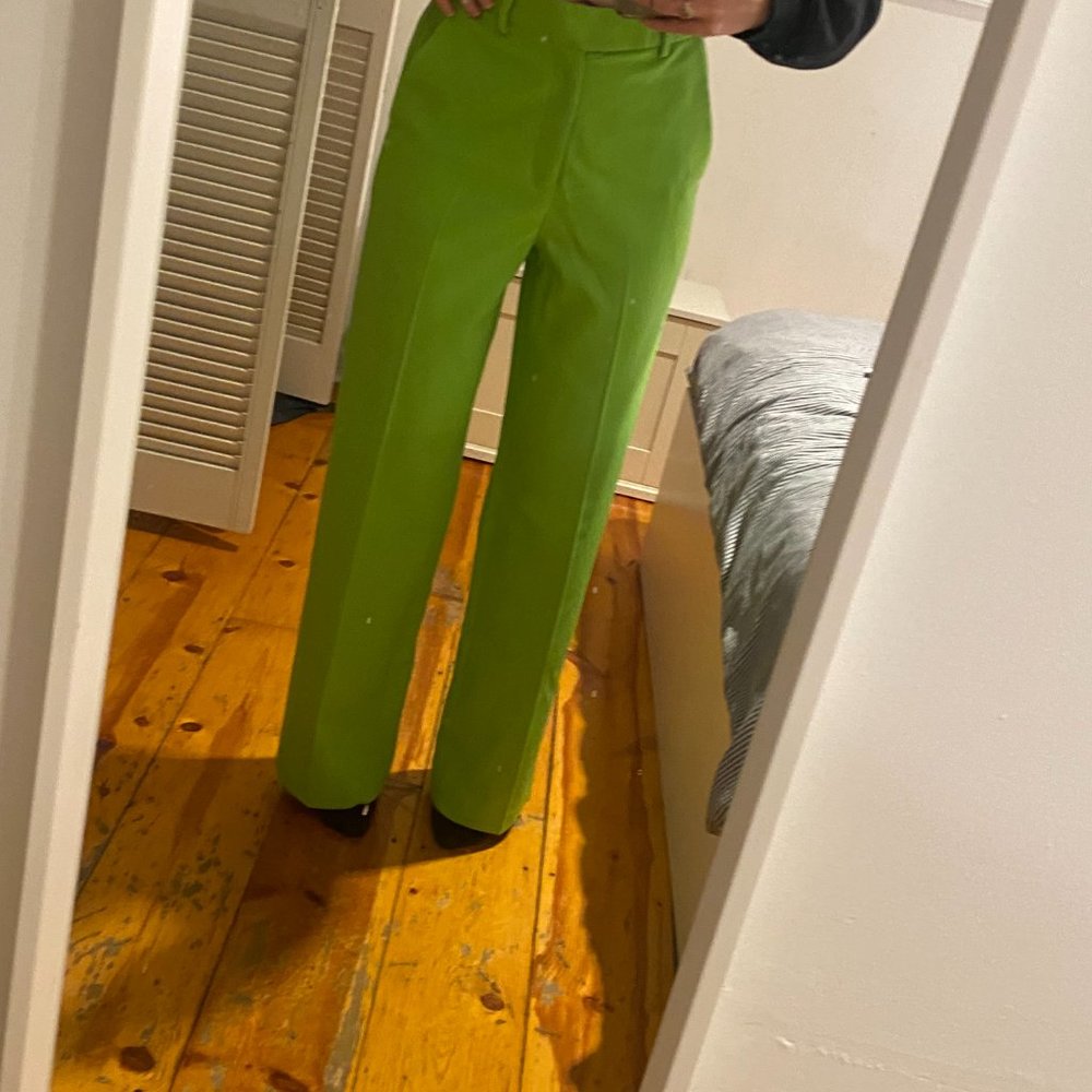 Lime Green Babaton Pants - Size 6